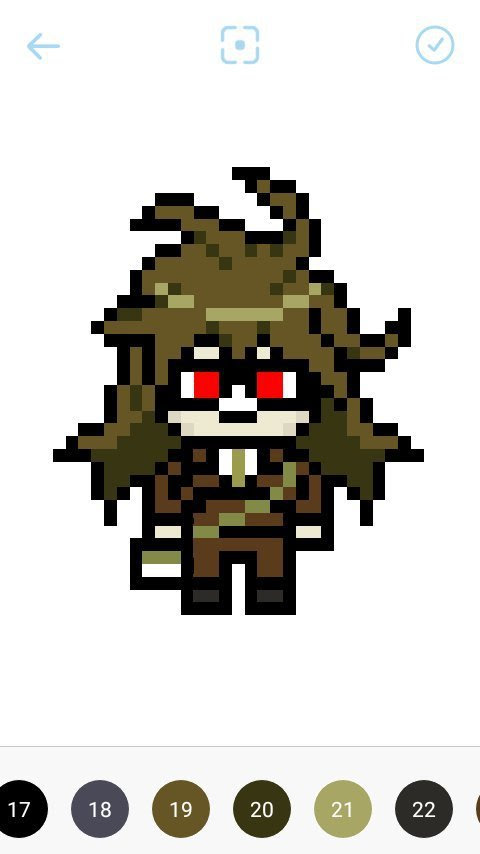 Danganronpa V3 Pixel Sprites Gonta - canvas-brah