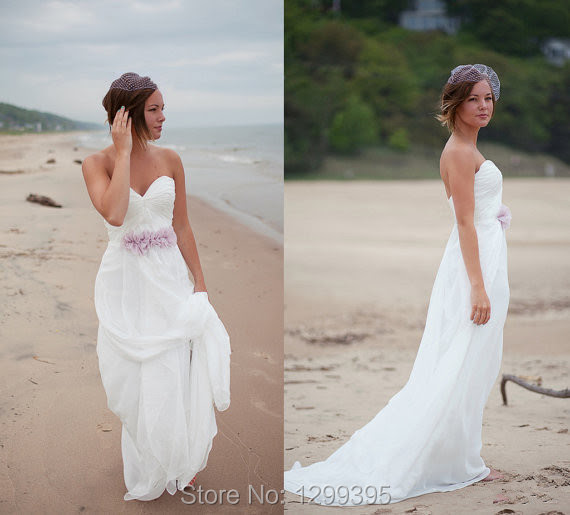 Modern Youth Wedding Dresses White Wedding Dresses Beach