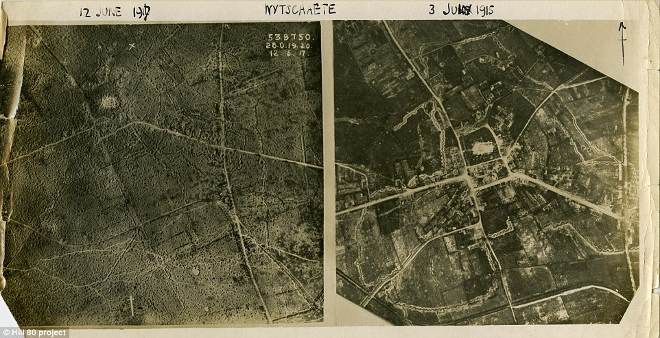 This image shows a map of Whitesheet in 1912 and during the war - with trenches built - in 1915. The excavation project leader said: 'Given the importance and unique character of this site, it requires a full-scale excavation. There should be no half measures.'
