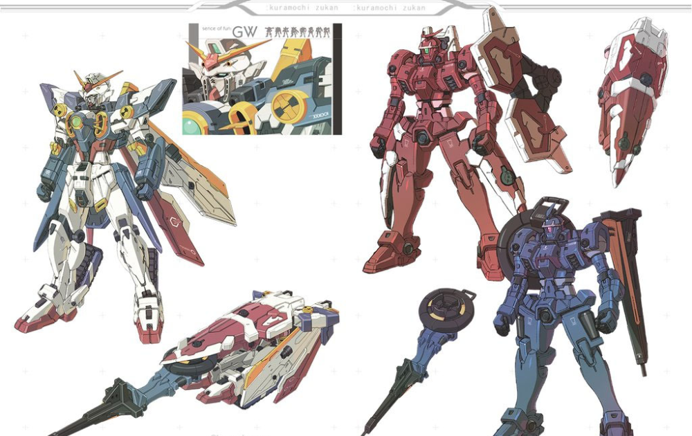 Gundam Wing Mobile Suits Names Gunpla Gundam