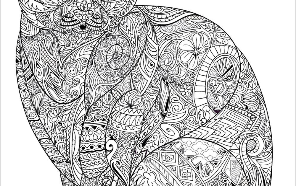 Belle Coloriage Zen Animaux Cuien  30000 ++ collections de pages à