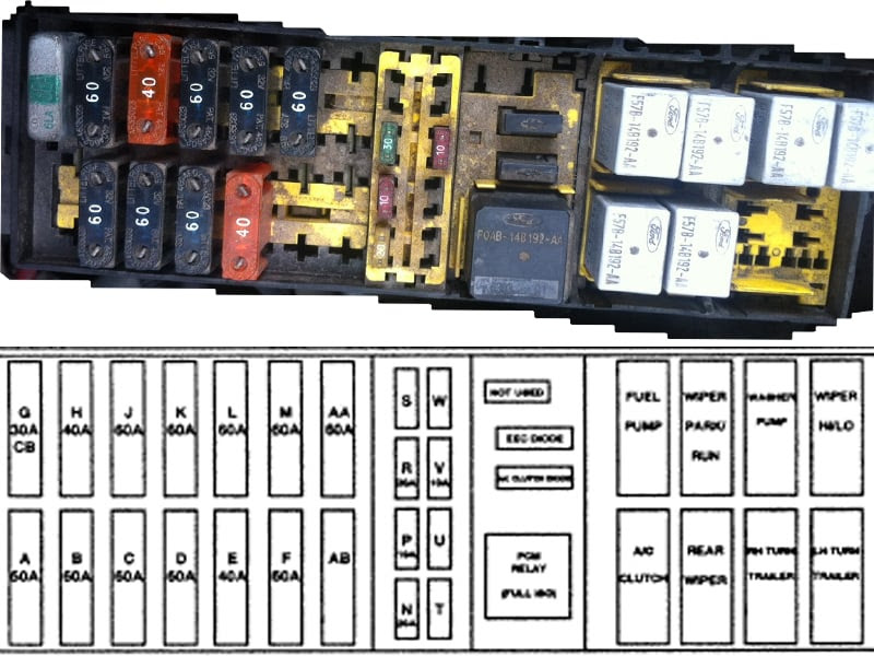 30 1998 Ford Windstar Fuse Box Diagram - Wiring Diagram List