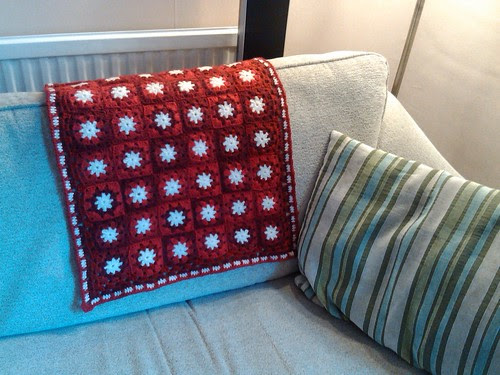 Crochet throw