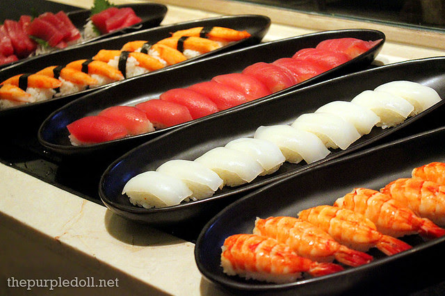 Sushi at Spiral Sofitel Manila