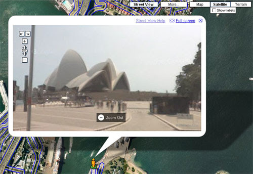 Google推出日本和澳大利亚街景地图