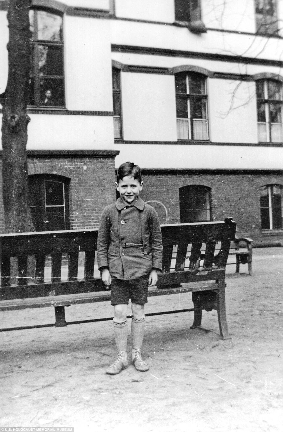 Six-year old Stephan Lewy lived with one hundred other Jewish children at the Barush Auerbach Jewish orphanage in Berlin. His mother had died and his father could not care for him but came often until he was sent to Oranienburg concentration camp
