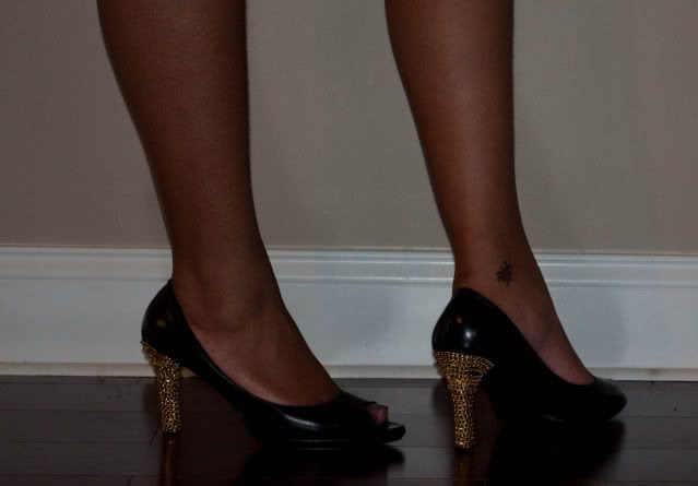 diy embellished heels