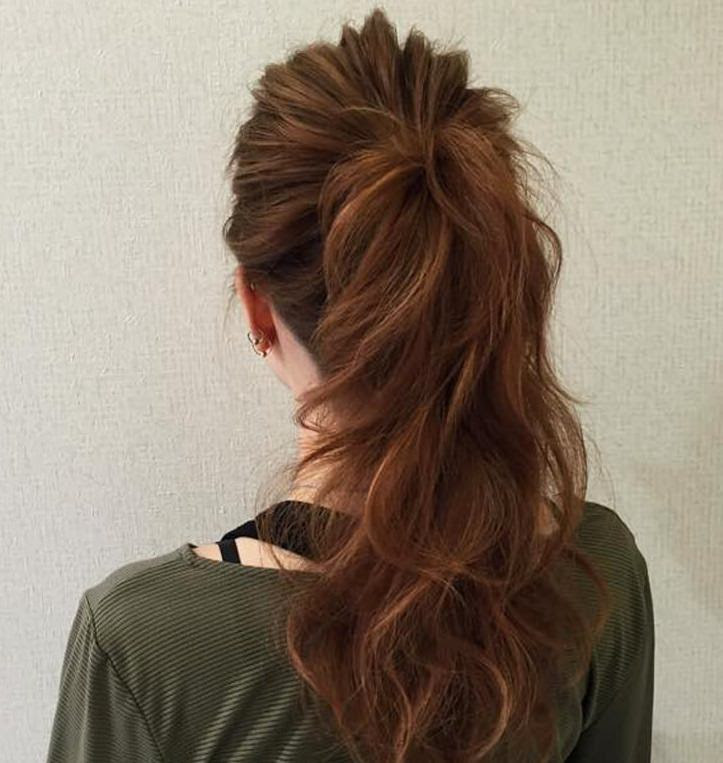 ロングヘア ストレート 簡単アレンジ Mateen Shirani
