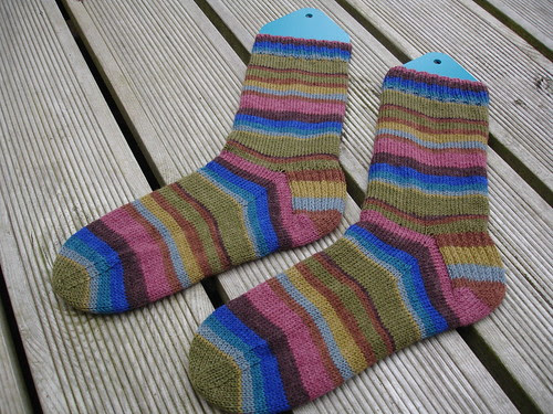 Wolfgang's stripy socks 001