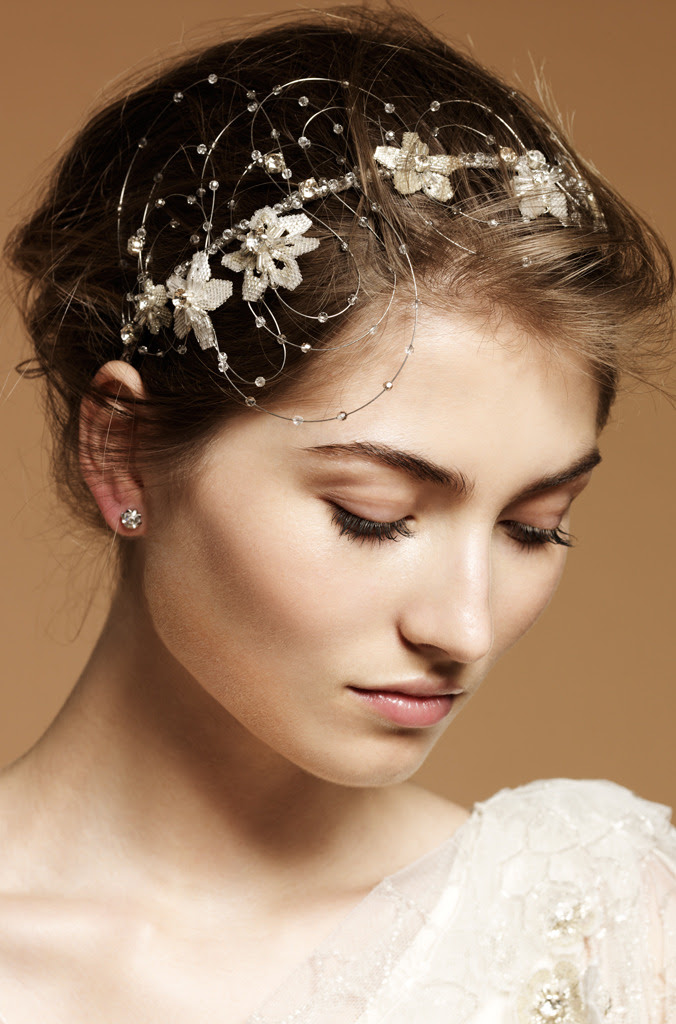 Credit Jenny Packham bridal hair accessories