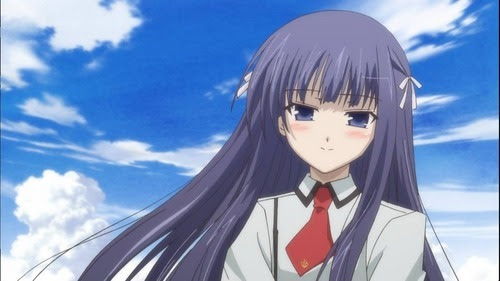 Pictures Of Anime Girl With Purple Hair