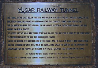 Yugar Railway Tunnel