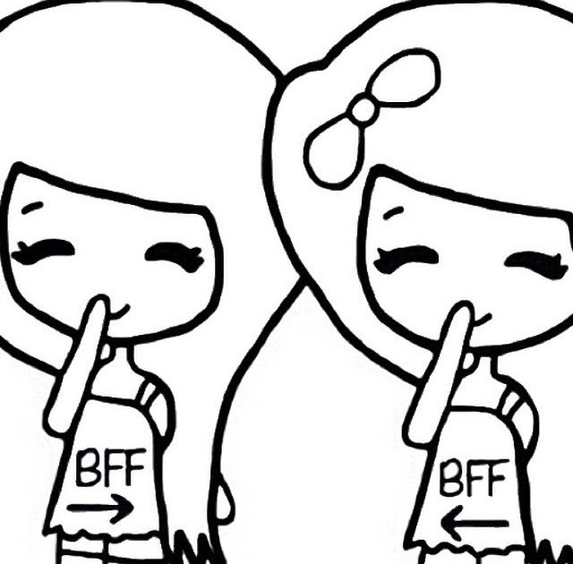 Dibujos De Mejores Amigos A Lapiz Faciles - Pecho Wallpaper