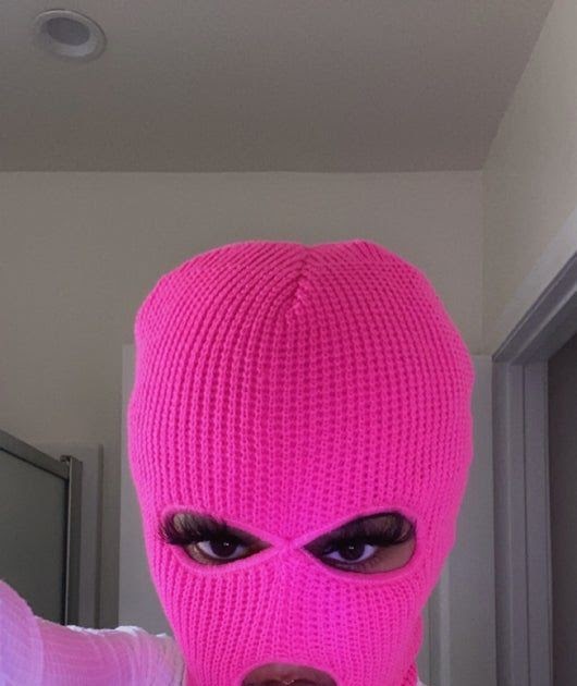 Pink Baddie Gangsta Ski Mask Aesthetic : Pin On Ski Mask Female ...