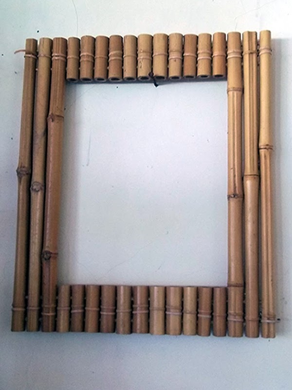 15+ Konsep Terpopuler Bingkai Foto Dari Bambu
