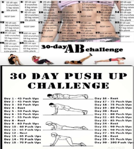 100 Day Workout Challenge