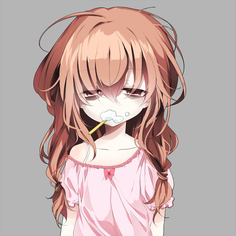 Anime Fun Short Anime Girl Messy Hair