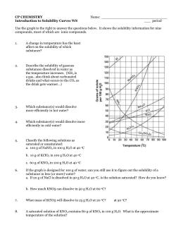 Read Solubility Curve Practice Answers : Solubility Rules Practice