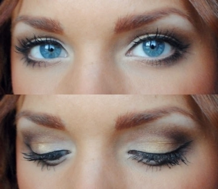Best makeup for blue eyes