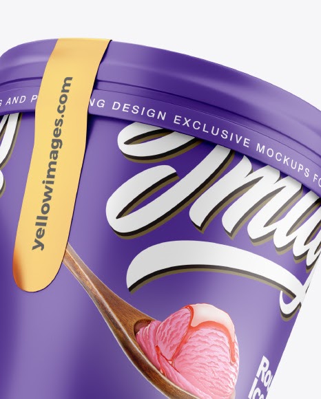 Download Ice Cream Mockup Mockup Ice Cream PSD Mockup Templates