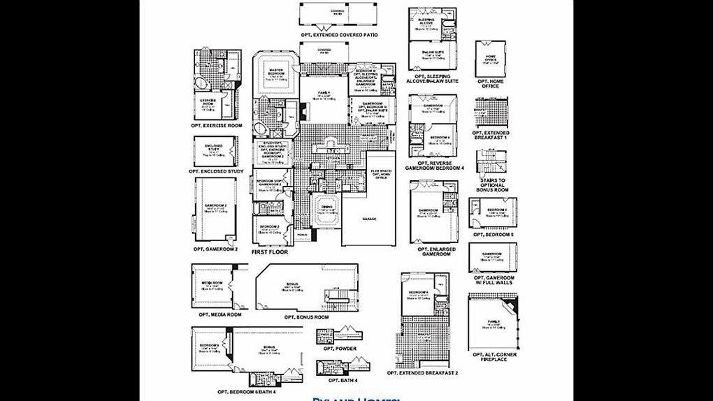 Ryland Homes Floor Plans 2012 Eastmark S 7 Home Builders