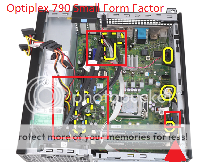 Dell Optiplex 790 Motherboard Layout