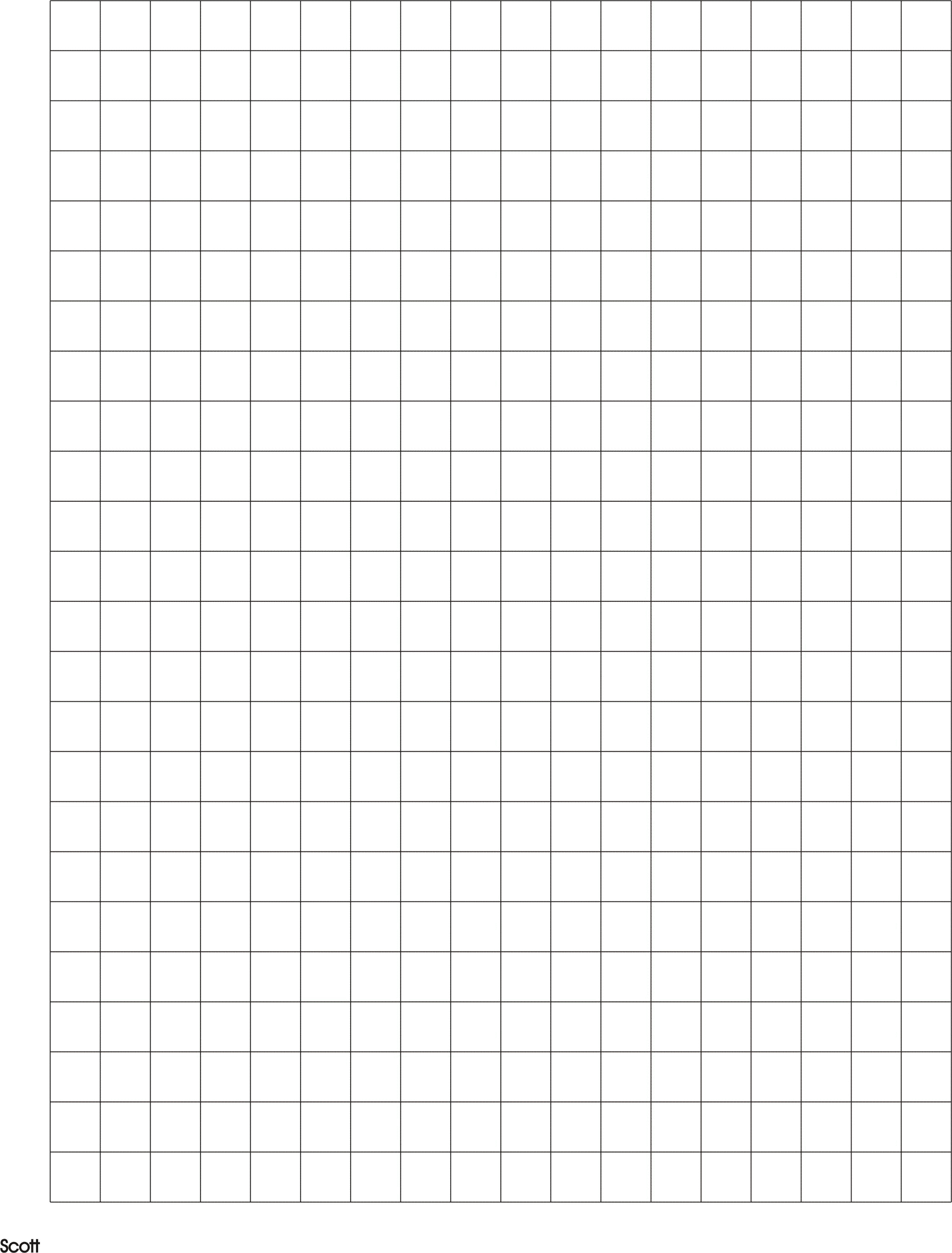 Grid Sheet Template | PDF Template
