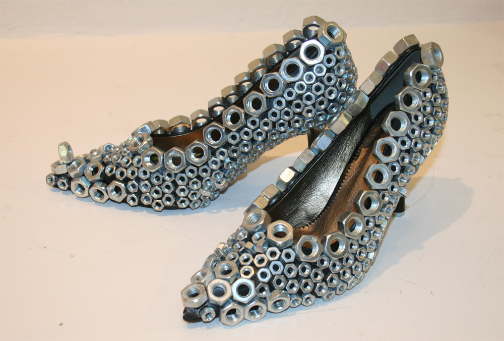 Todo tipo de zapatos raros zapatos raros de mujer