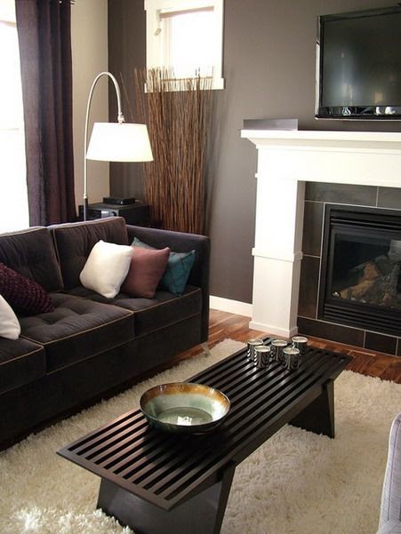 Small Living Room Ideas With Dark Furniture - HADARA BLOG