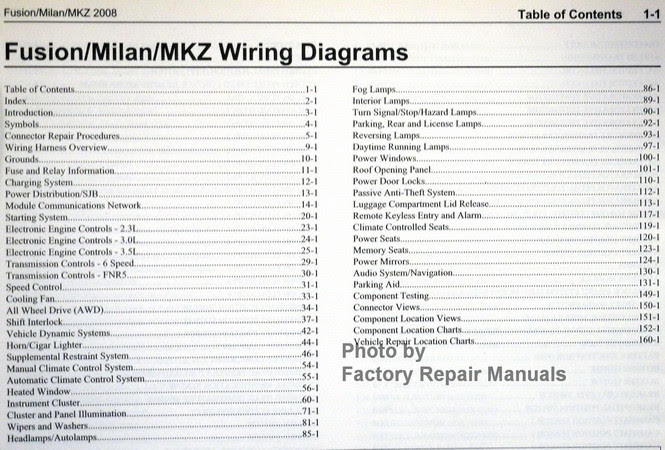 29 2008 Ford Fusion Wiring Diagram - Wire Diagram Source Information