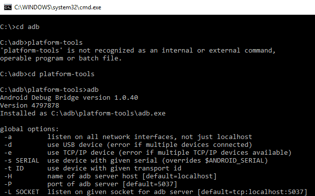 adb-sdk-command
