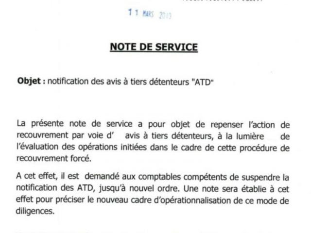 Note De Service Horaire De Travail  Note A La Clientele Fermeture Des