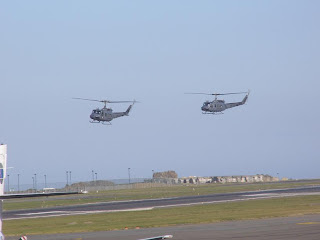 RNZAF Iroquois helicopters