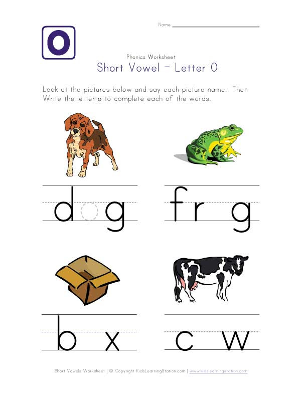 22 Phonics O Sound Worksheets Free Download Pdf Doc Zip