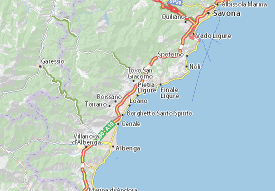 Cartina Geografica Pietra Ligure Hochzeitsfrisuren