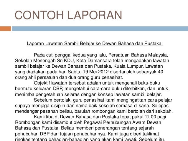 Contoh Karangan Laporan Stpm Halloween Costume Ideas