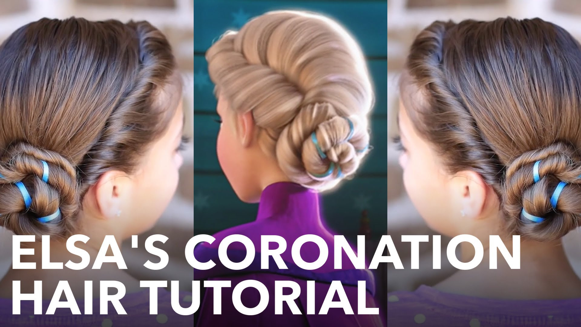 Elsa Hairstyle Coronation Satu Huruf F