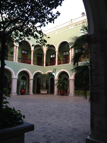 Merida Governor's Palace courtyard