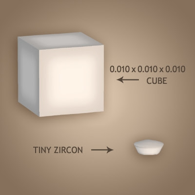 36 Tiny zircon
