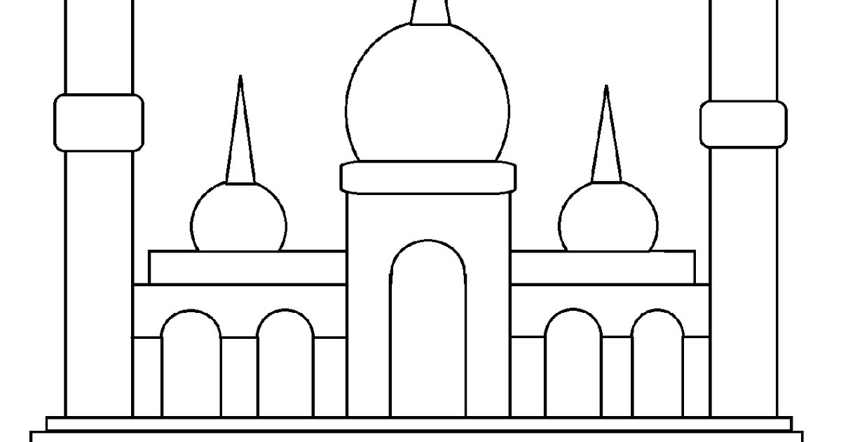 11 Gambar Masjid Gambaran  Richi Wallpaper