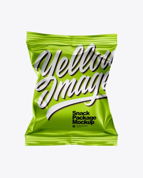Chips Packaging Mockup Free Download Metallic Chips Bag Mockup In Bag Sack Mockups On Yellow Images