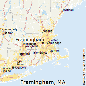 Map Framingham Maps Database Source