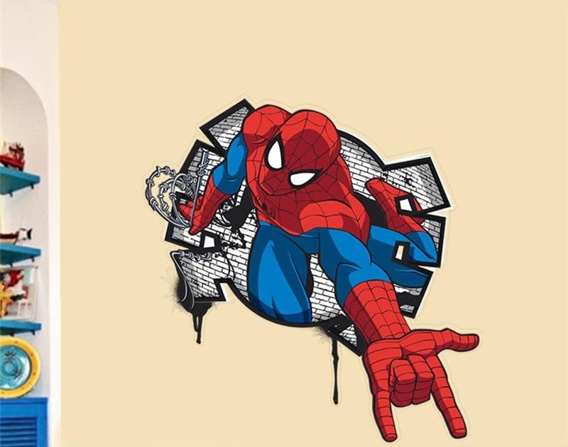 Rudi Blog: Spiderman Decals For Bedroom