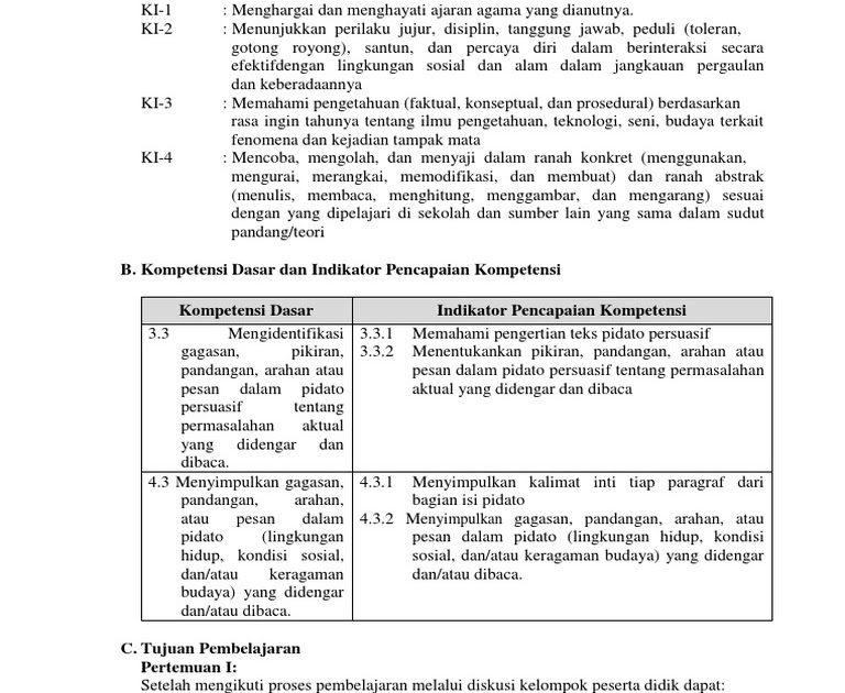 Contoh Soal Pidato Persuasif Beserta Jawaban Kelas 9 K13 - Project Soal