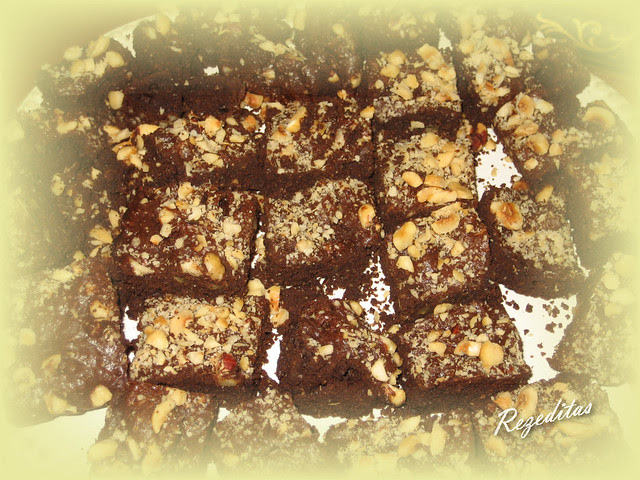 BROUWNIE DE MOCCA Y AVELLANAS