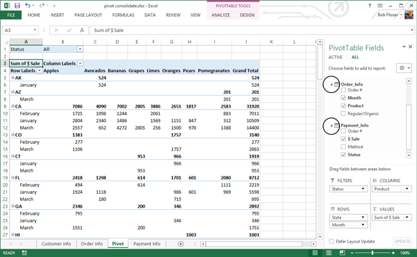 worksheets-for-consolidate-multiple-sheets-in-one-pivot-table