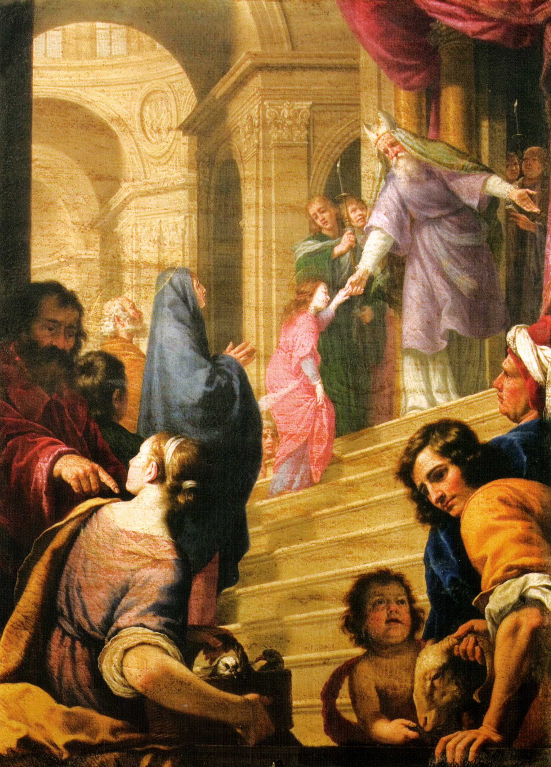 presentation of mary paintings