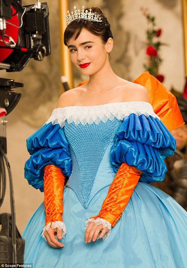 Linda princesa: estrelas Lily como Branca de Neve no espelho próximo filme, Mirror