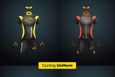 Download Realistic vector cycling uniform set PSD Mockup Template - Download our free mockups! Mockups ...