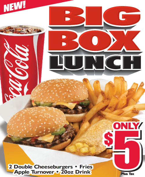 Hardees Restaurant Copycat Recipes 5 Big Box Lunch Deal